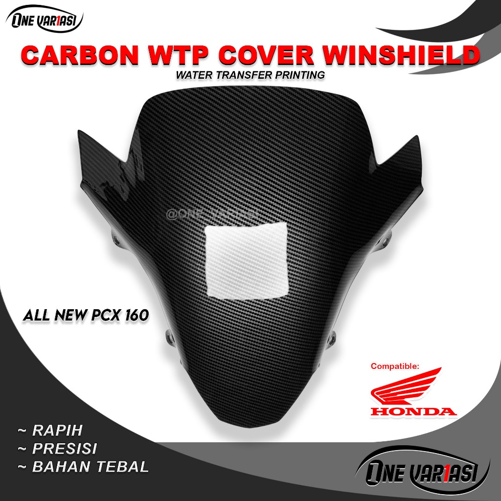 VISOR WINDSHIELD WINSIL PCX 160 CARBON