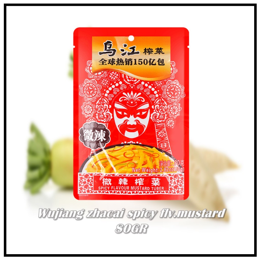 

Wujiang zhacai spicy flv.mustard 80GR
