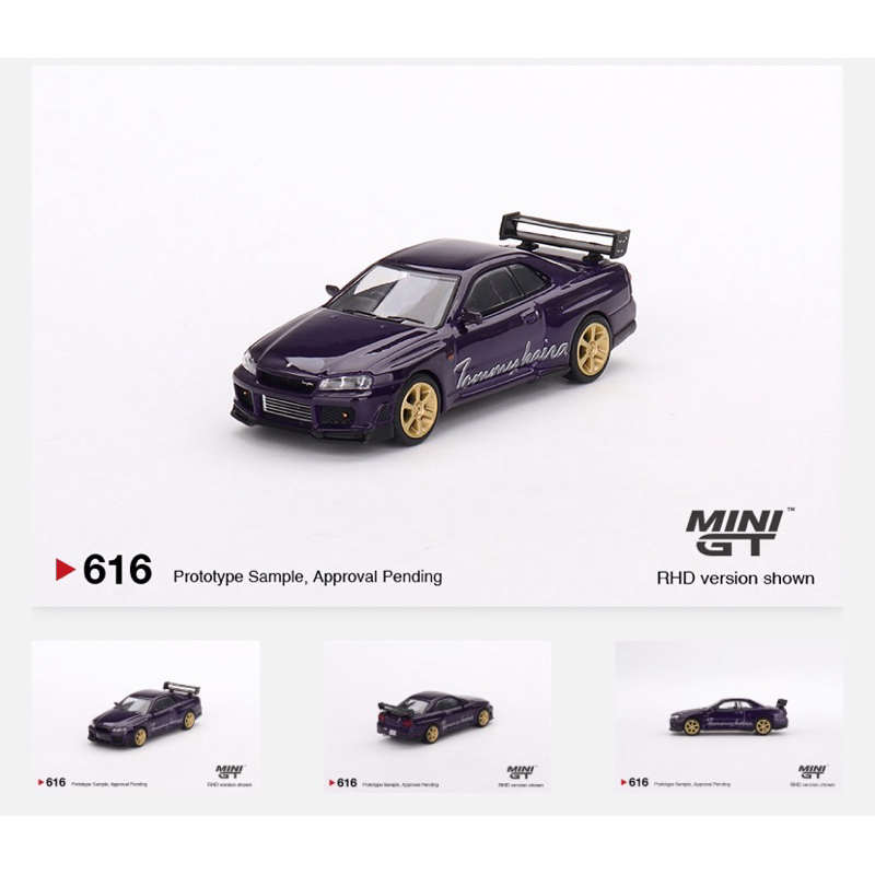 MGT 616 Nissan Skyline GT-R (R34) Tommykaira R-z Midnight Purple