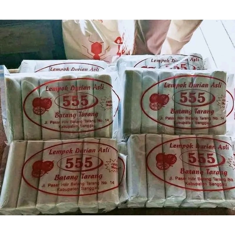 

Lempok / Dodol Durian khas Kalimantan cap 555 Batang Tarang
