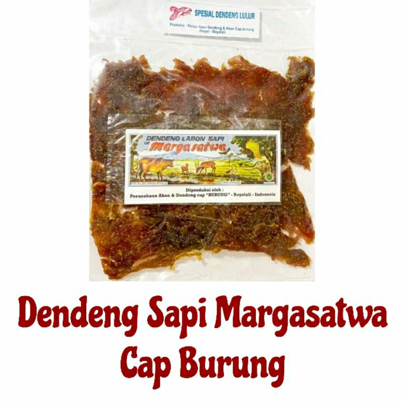 

Dendeng Sapi Margasatwa Cap Burung