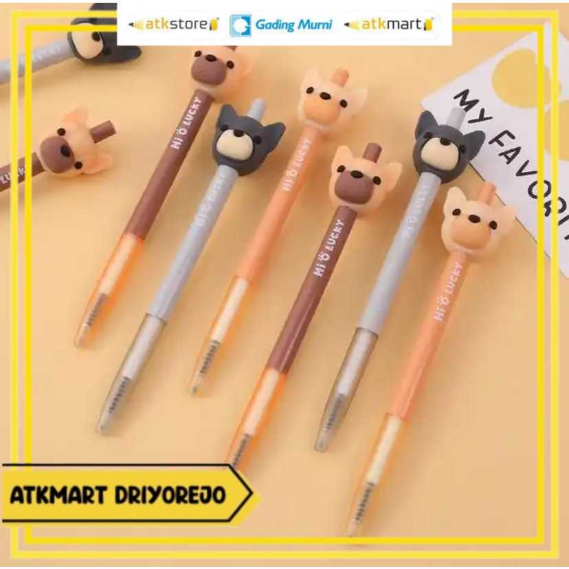 

(1 PCS) SOFUN MECHANICAL PENCIL ZF2899-5 DOGGY KARAKTER ANJING - PENSIL MEKANIK - PENSIL ISI ULANG