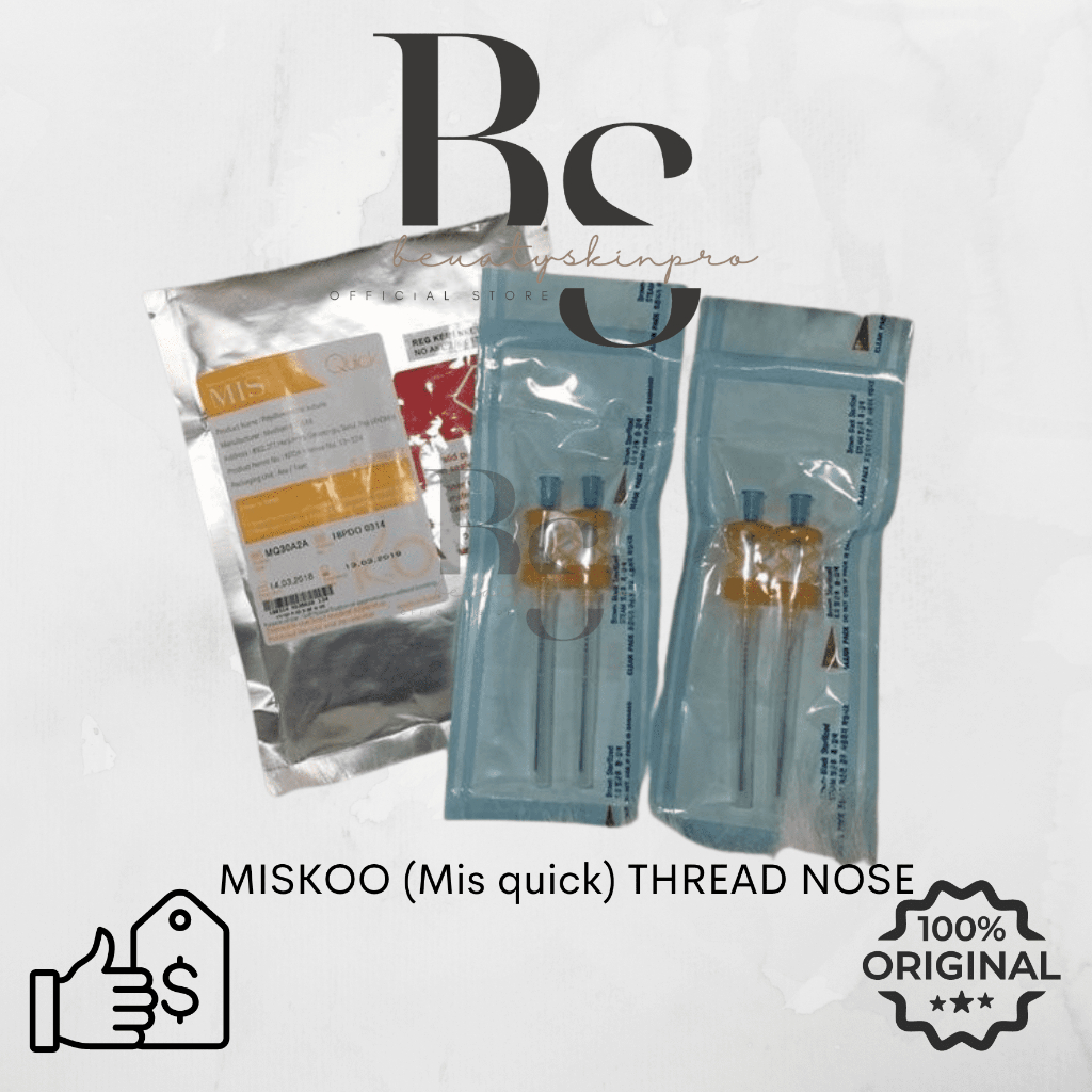 MISKOO (Mis quick) | Benang Hidung cuping  untuk Nose Lifting 28MM