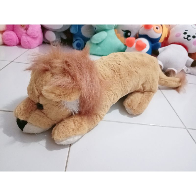 Boneka Singa Ukuran L SNI Panjang 45cm
