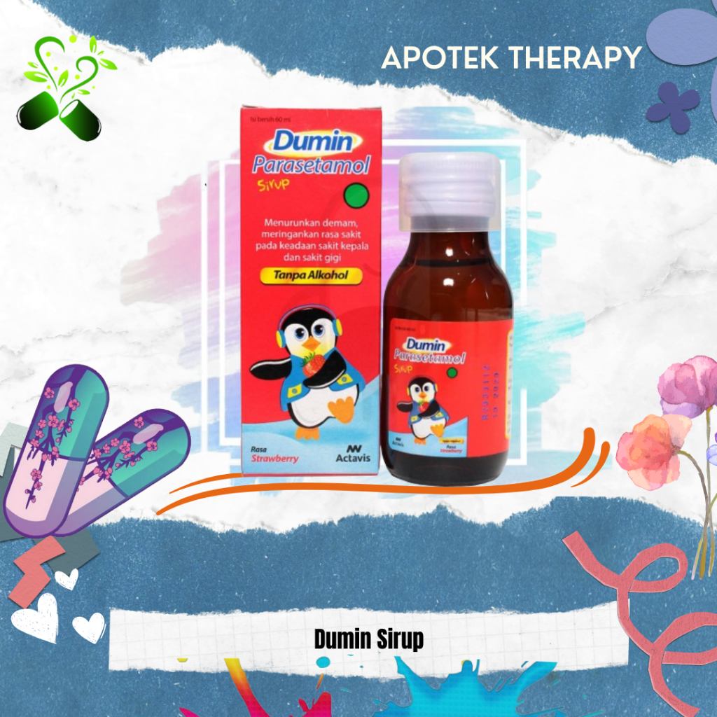 Dumin Sirup / Paracetamol Sirup untuk Anak