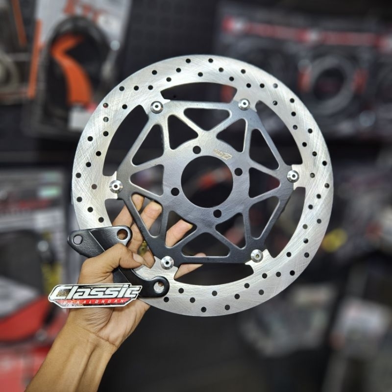 Disc piringan panigale yamaha/honda uk300mm cakram vnd brt rcb mp gl cb tiger enkei