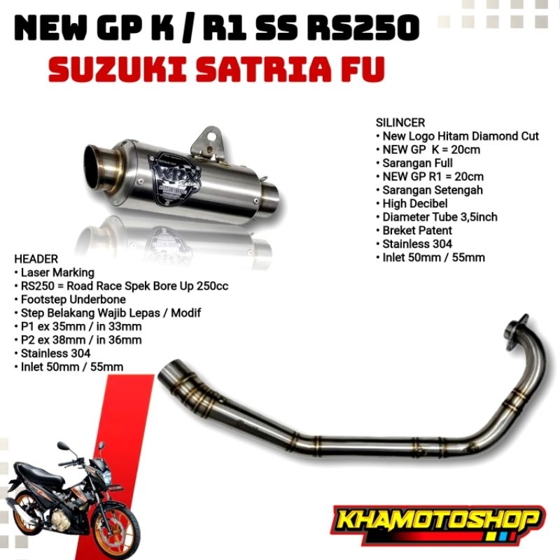 WRX NEW GP K / R1 SS RS250 SATRIA FU