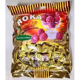 

Apollo Roka Wafer Ball Nutty Chocolate Wafer Bola