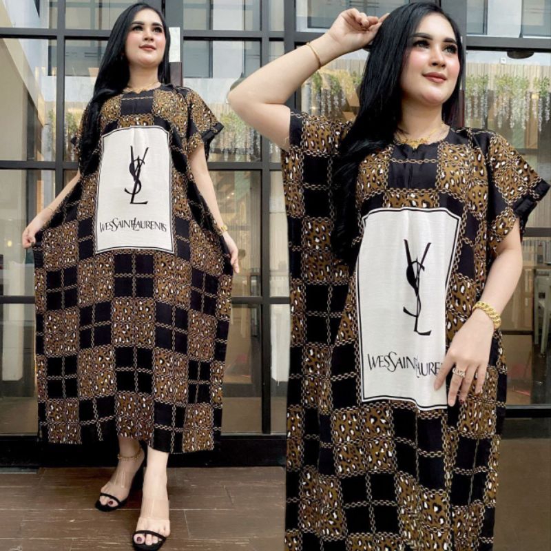 daster kekinian motif branded