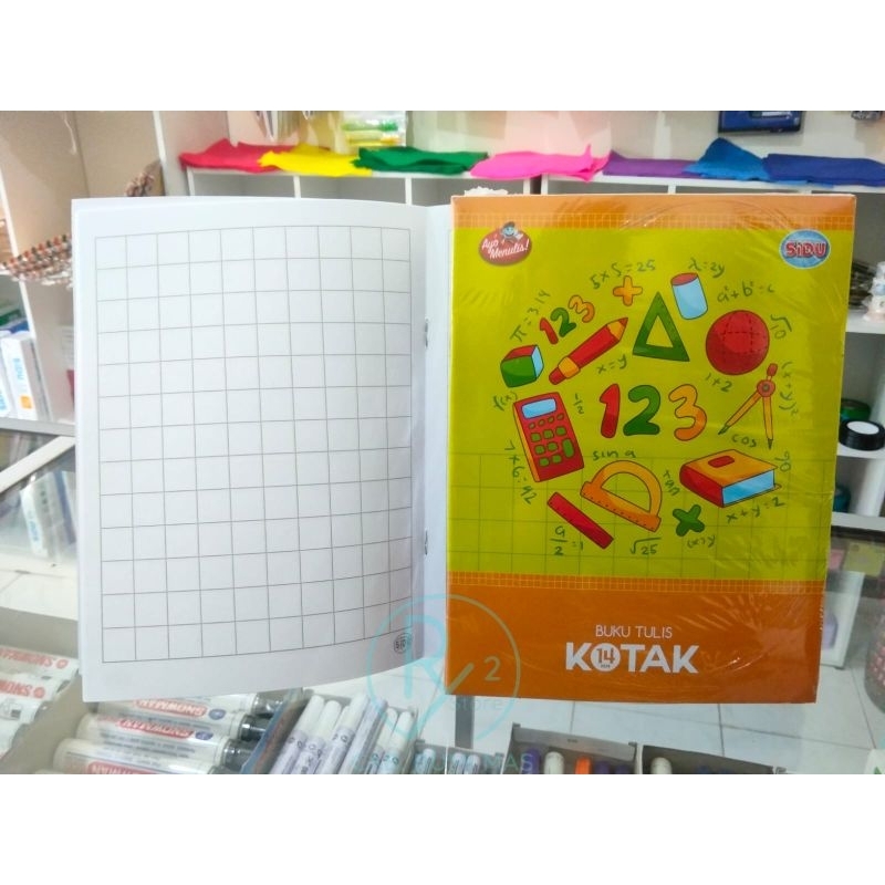 

(10 PCS) BUKU TULIS KOTAK BESAR SIDU PACK