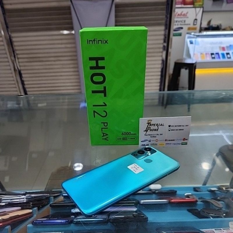 infinix hot 12 play 4/128 resmi second