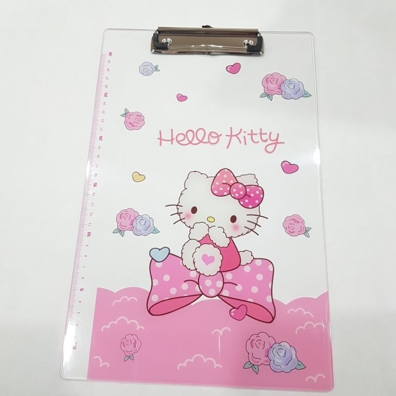 

Papan Dada Plastik Mika / Papan Ujian Mika Tebal Hello Kitty 5225-1