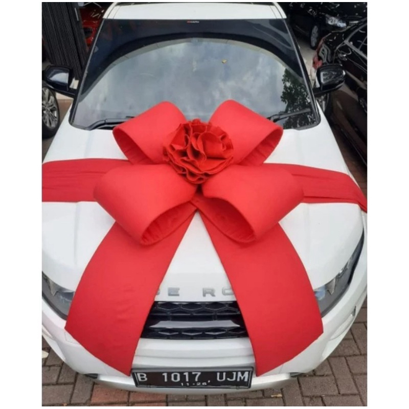 

DEKORASI PITA RIBBON JUMBO MOBIL MOTOR HADIAH PENGANTIN PERNIKAHAN WEDDING ULANG TAHUN BIRTHDAY CAR BIG BOW SURPRISE GIFT VALENTINE KADO RUMAH