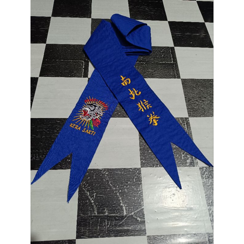 SABUK BIRU BORDIR IKS.PI KERA SAKTI 006 Kain Drill