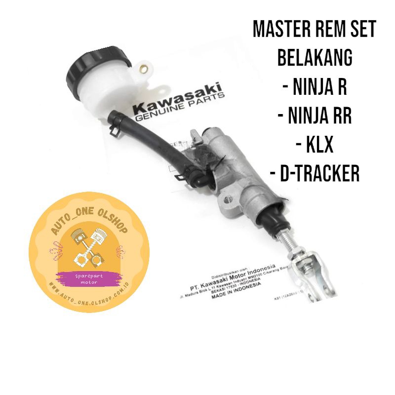 Master rem set belakang Kawasaki ninja r, Ninja rr, KLX, D-Tracker
