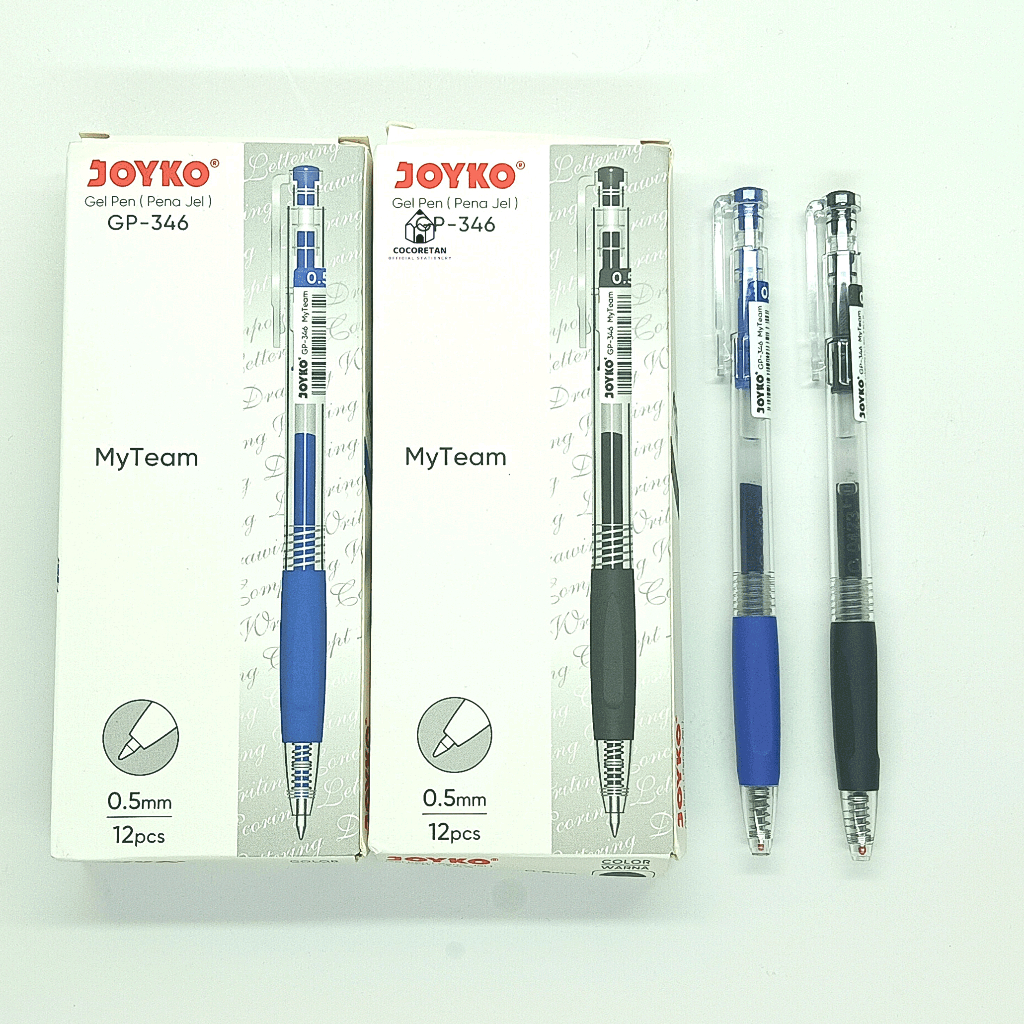 

Joyko GP-346 Pulpen gel 0.5 mm per pcs