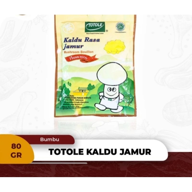 

Totole Kaldu Jamur 80gram