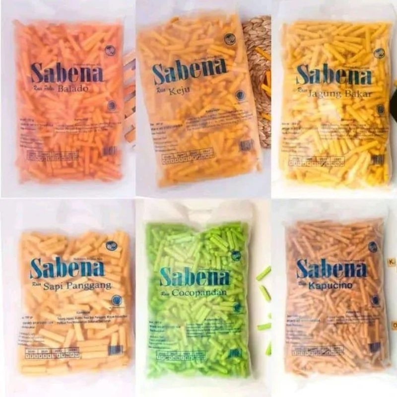 

Sabena Snack Stik Aneka Rasa Snack balado Sabena 360gram