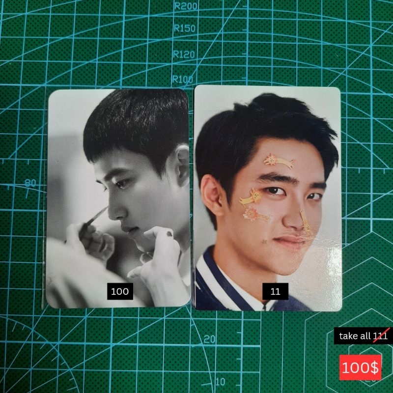 exo official photocard non album pc doh d.o. kyungsoo gs25 figure seasons greetings 2016 sg16 pc