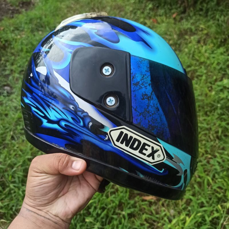 HELM FULLFACE INDEX 811 IRIDIUM BLUE