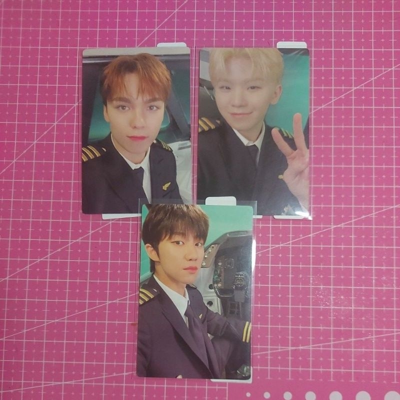 [OFFICIAL PHOTOCARD] MEMBERSHIP KIT 2020 SEVENTEEN PHOTOCARD PILOT, PC PILOT VERNON (VN), PILOT THE 