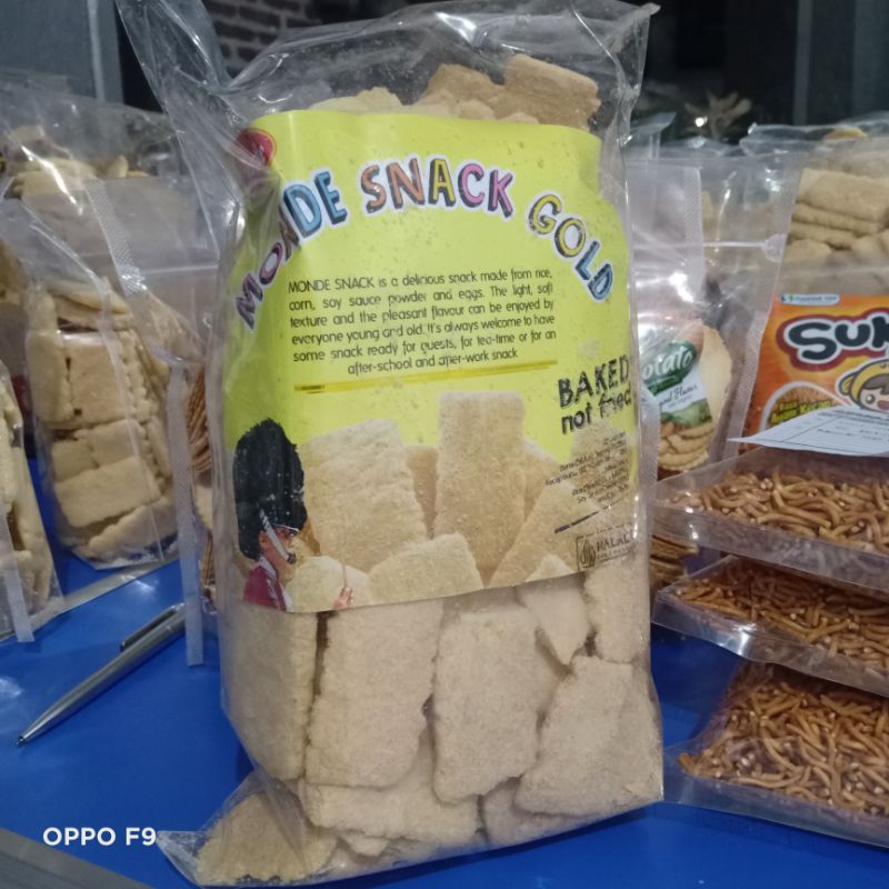 Monde serena ori snack kiloan kemasan 250gr