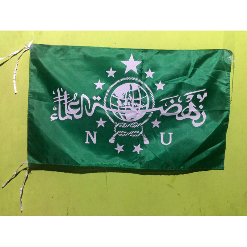 BENDERA NU UKURAN KECIL/BENDERA NU UKURAN 60x90/BENDERA NU TERMURAH DAN KUALITAS TERBAIK