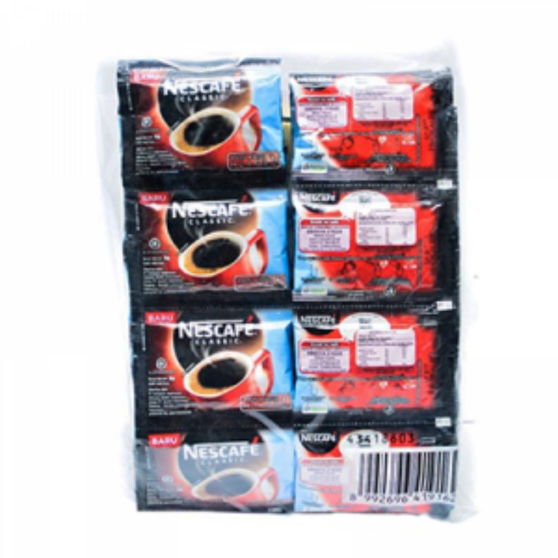 

NESCAFE KOPI INSTANT CLASSIC PCK 60X2g 5 Pack X 60 Pcs