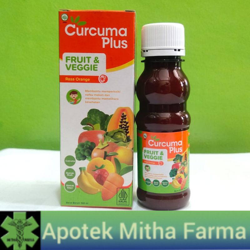CURCUMA PLUS FRUIT AND VEGGIE 100ML