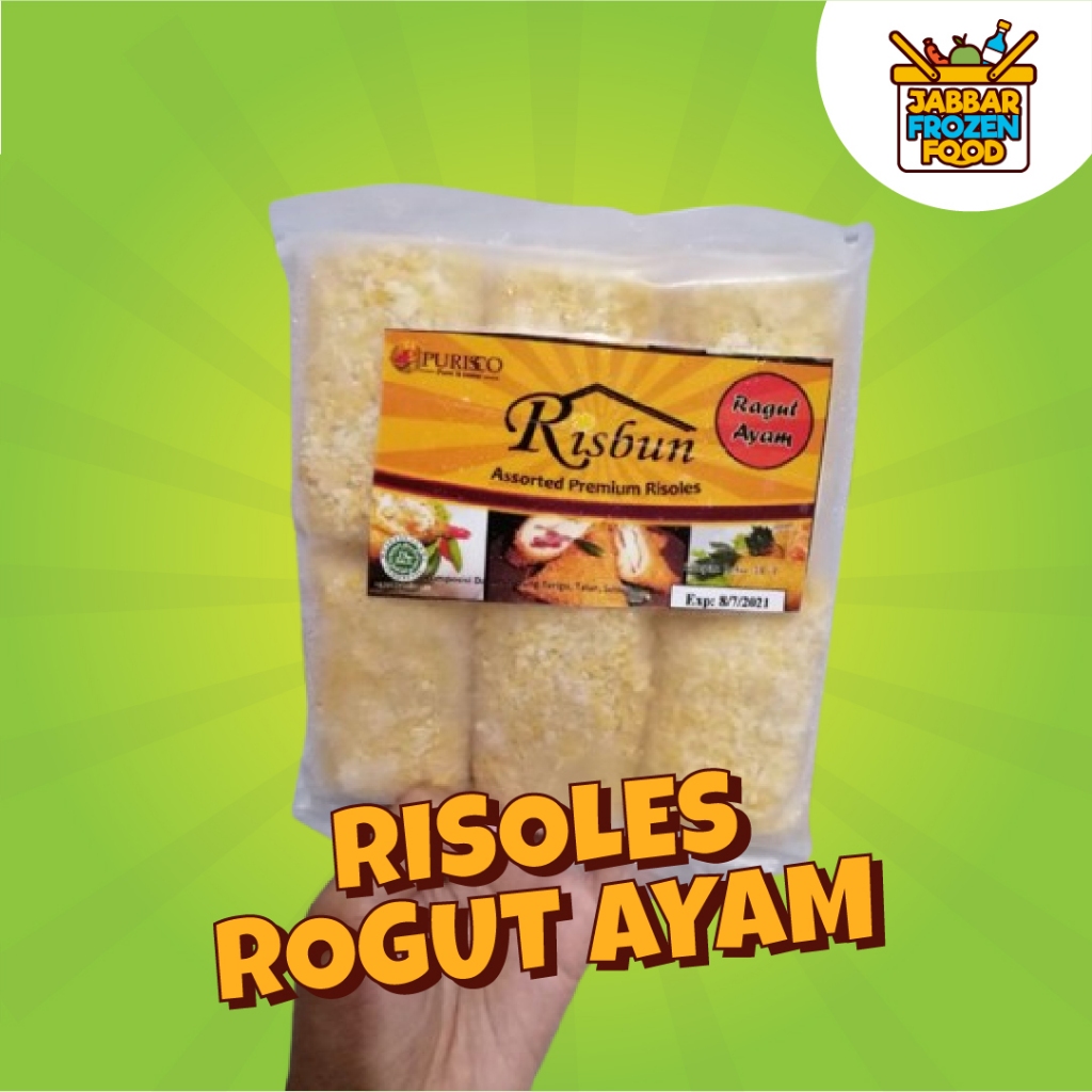 

Risol Ragout Ayam RISBUN isi 6pcs