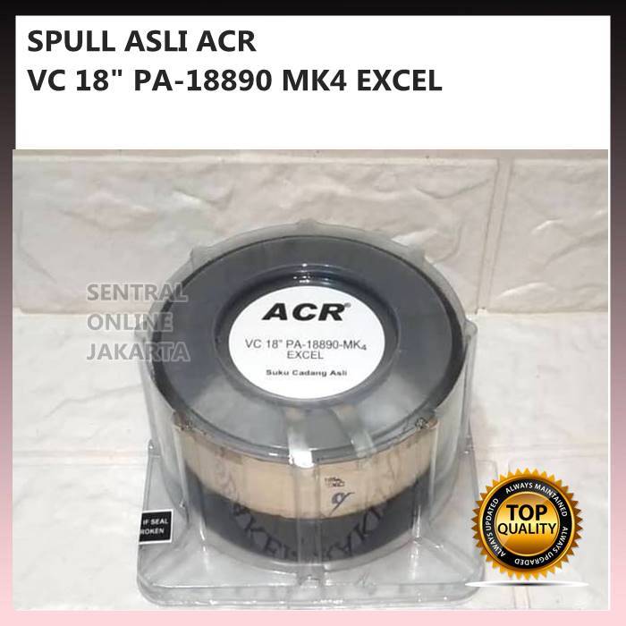 Spull spul voice coil speaker ACR 18inch PA-18890 MK4 Excellent 18in ASLI