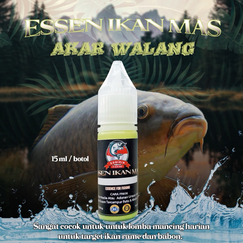 Essen Ikan Mas Akar Walang Sobirin Fishing