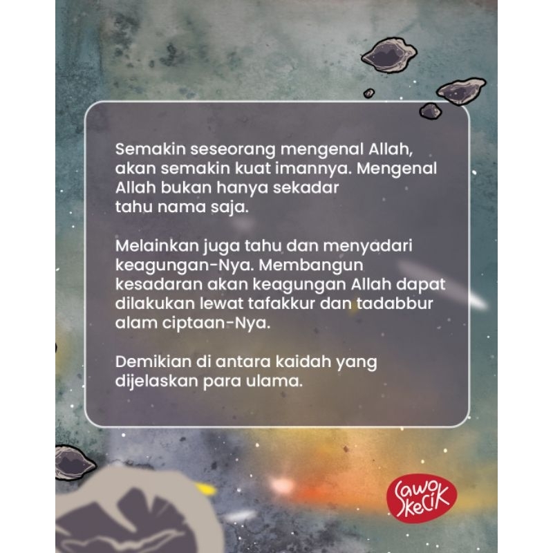 

Buku Tauhid karya Abun Nada / Allohu Robbul Alamin