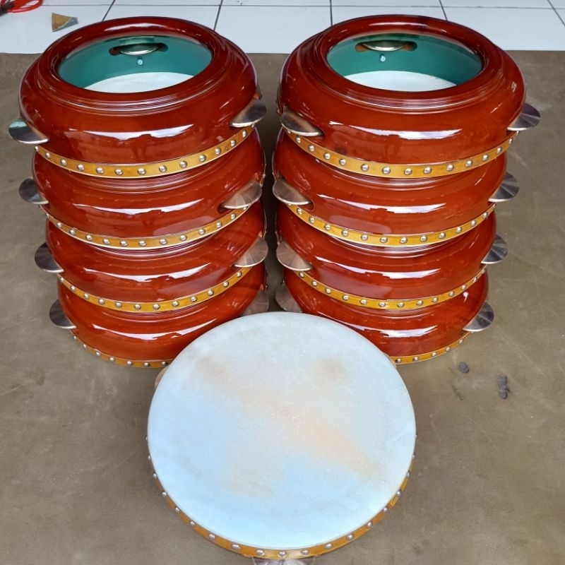 REBANA POLOS BAHAN KAYU MAHUNI ICIK ICIK KUNINGAN