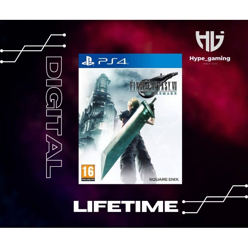 Final Fantasy 7 VII Remake PS4/PS5 Digital