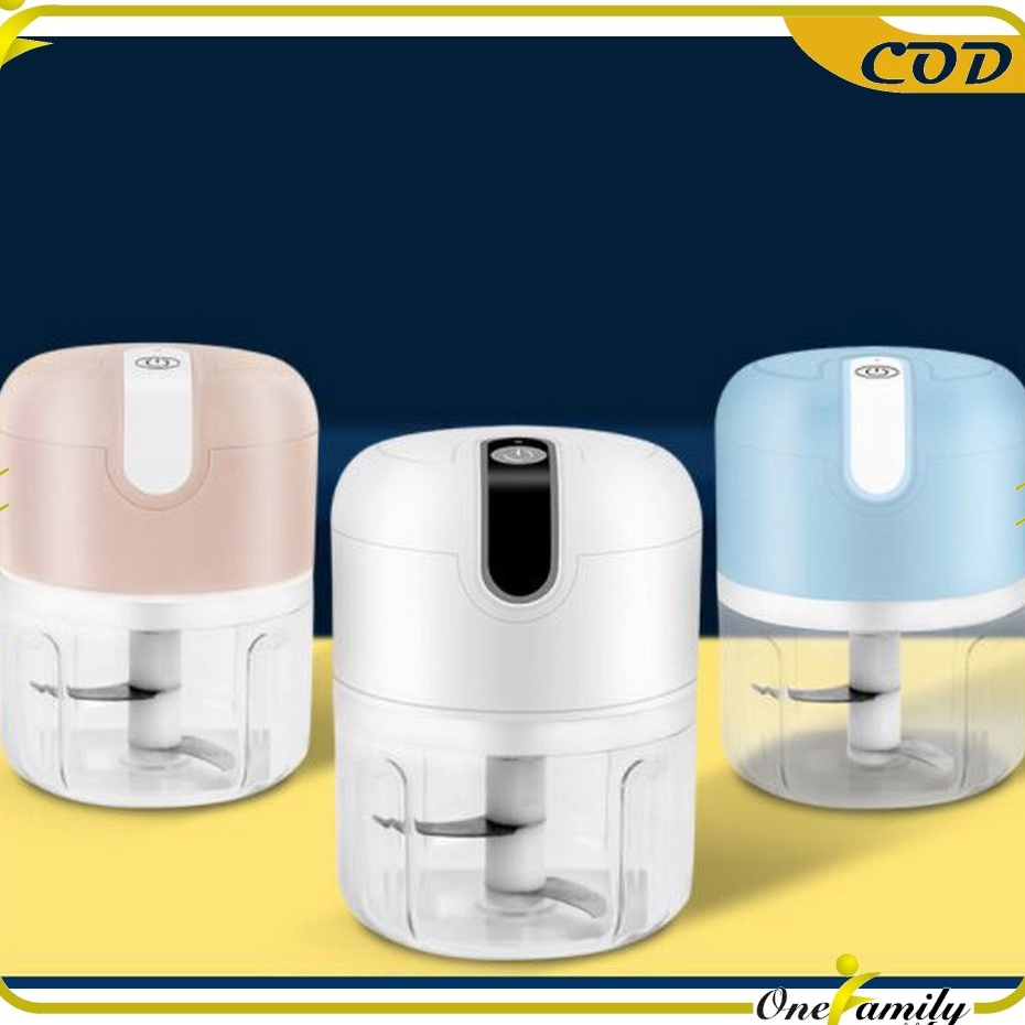 ONEC454 USB Mini Chopper Blender Bumbu Portable Mini Cooper Blander mini Serbaguna Blender Daging Po