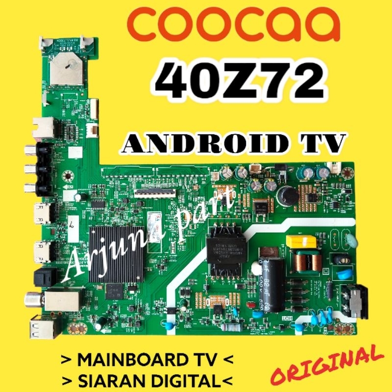 MAINBOARD TV COOCAA 40Z72 / MB TV COOCAA 40Z72 / MESIN TV COOCAA 40Z72 / MODUL TV COOCAA 40Z72 / MB 