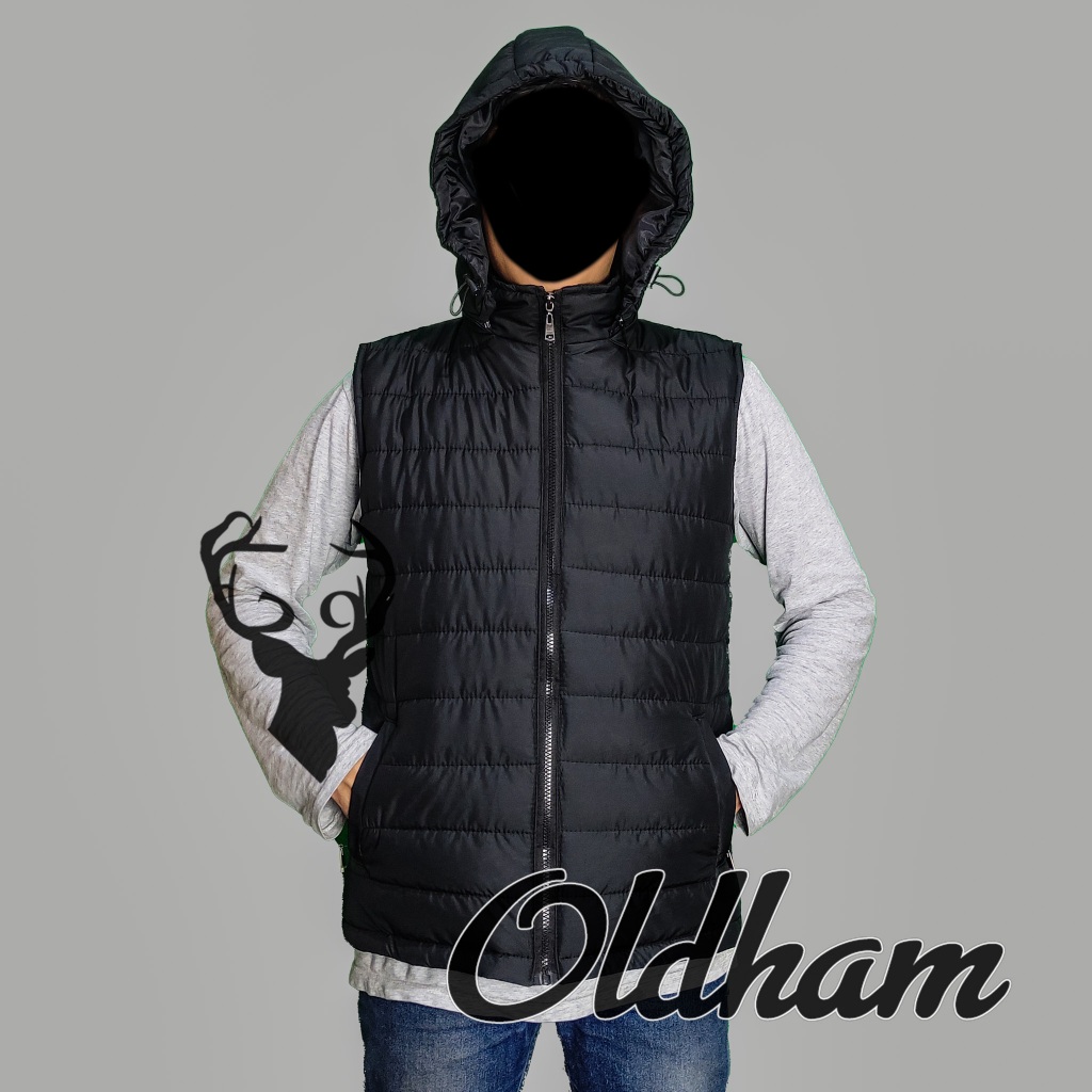 JAKET ROMPI PUFFER TEBAL VEST JAKET GELEMBUNG SIZE M L XL XXL - ORIGINAL OLDHAM - JAKET WINTER - JAK