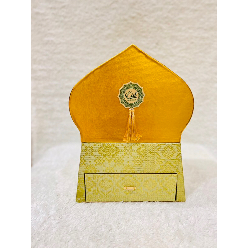 

Kubah Kotak Miring Laci / box lebaran / parcel lebaran / hampers lebaran / idul fitri / eid mubarak