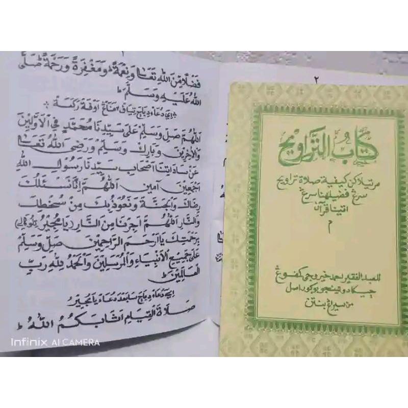 

Buku/kitab teraweh lengkap bisa cod