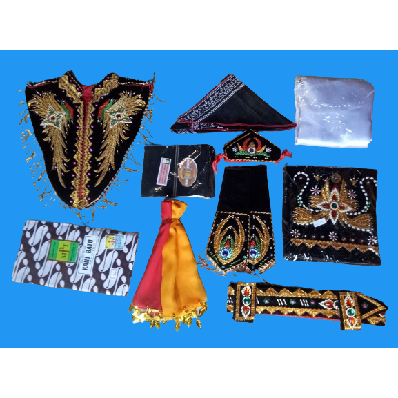 PAKAIAN JATIL FULLSET MURAH / KOSTUM JATIL REOG / SEMPYOK MANGGAR / BAJU JATIL / JATHIL / REOG PONOR