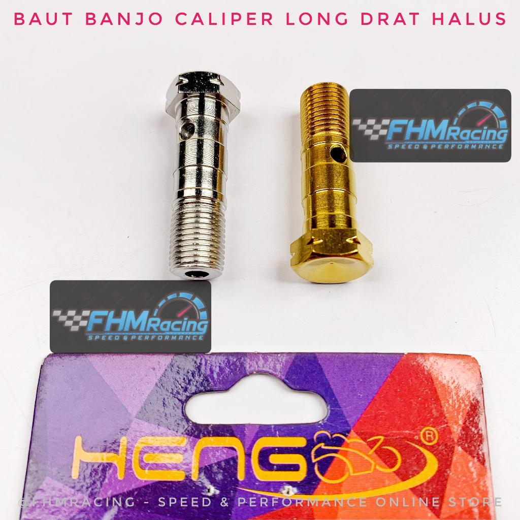 Baut Banjo Caliper Long drat halus m10