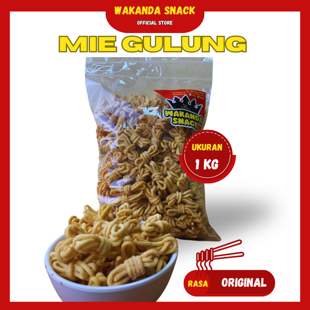 

Mie Gulung Daun Jeruk 1 Kg Enak Renyah | Snack Murah Rasa Original | Renyah Gurih Bumbu Rempah