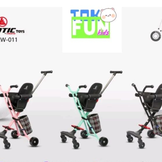 Mini stroller EXOTIC LW-007-LW -011 dan EZY ROYAL 01 KURSI DORONG BAYI
