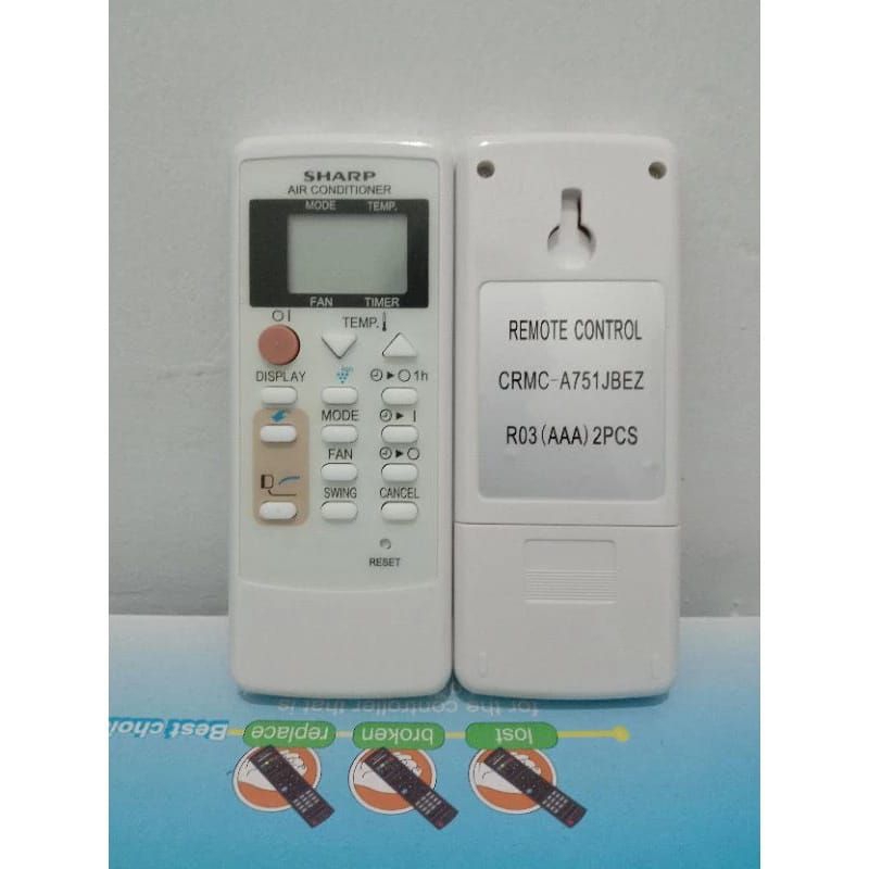 REMOT AC SHARP PLASMACLUSTER