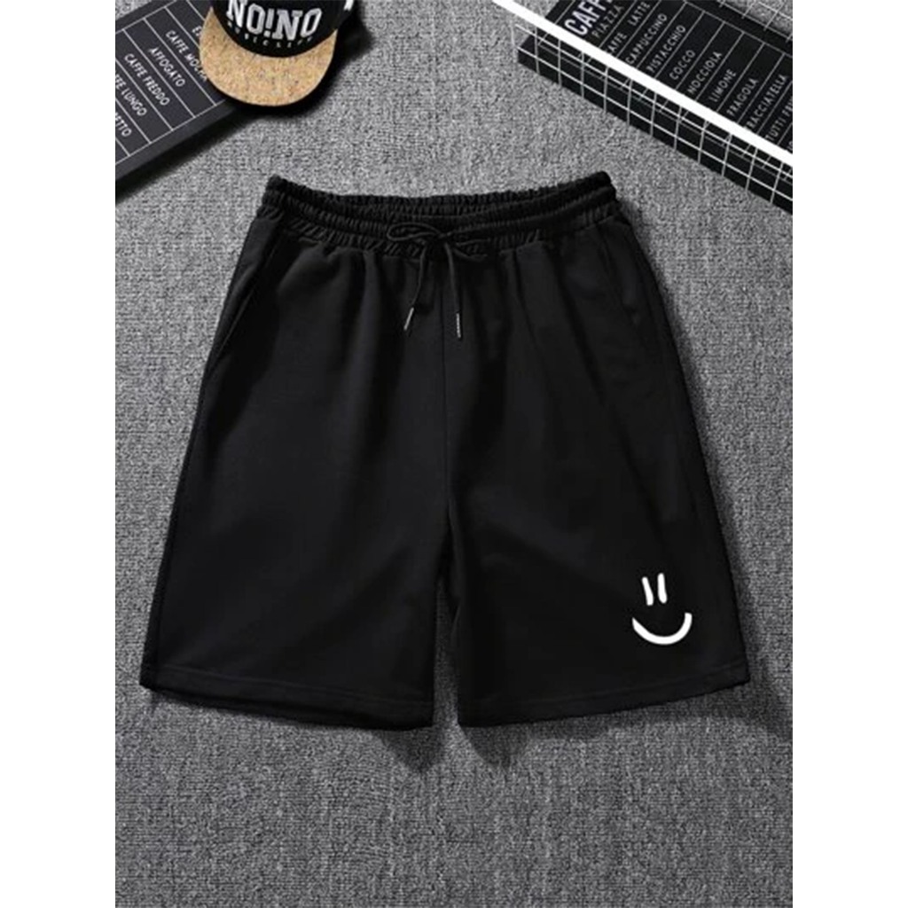 Celana Pendek Boardshort Pria Boxer Pants SMILEMOTION PRINT M-XXL