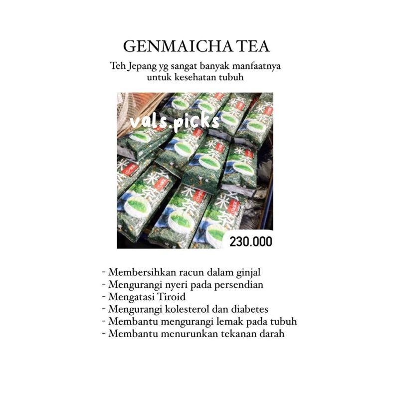 

Genmaicha Tea