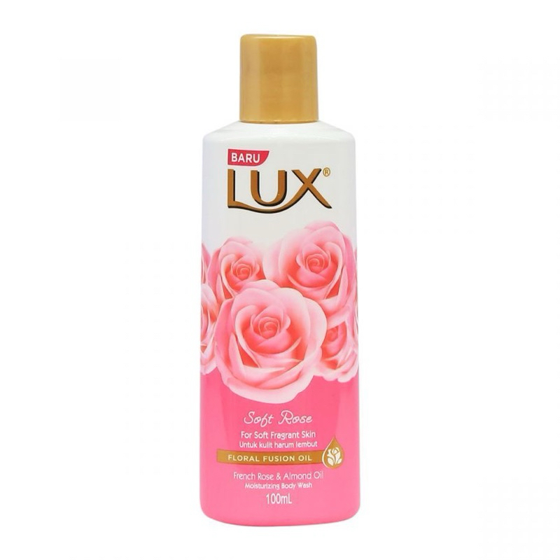 Sabun Cair Lux Soft Rose 100 ml