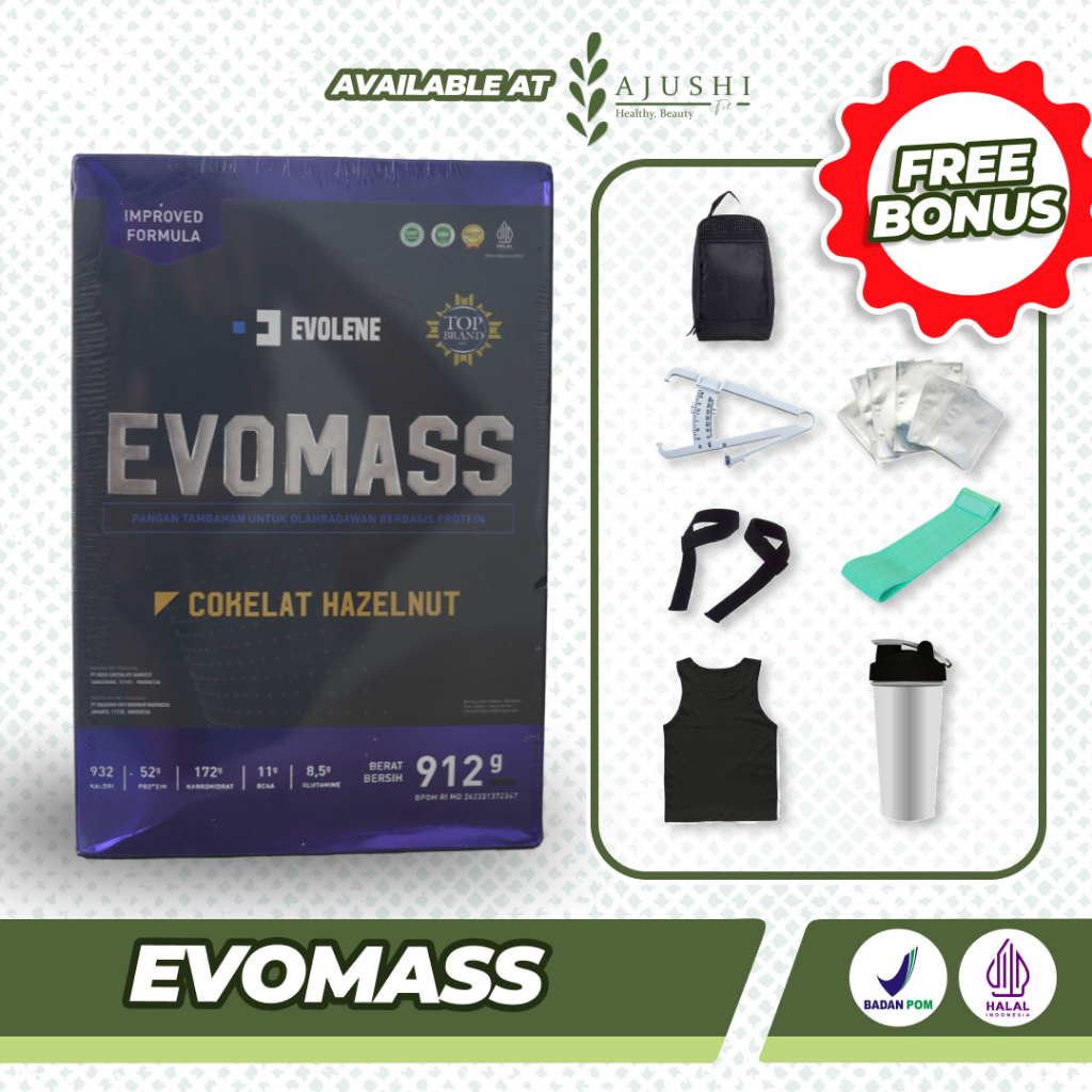 Evolene Evomass Gainer 2 Lbs (Weight Gainer)