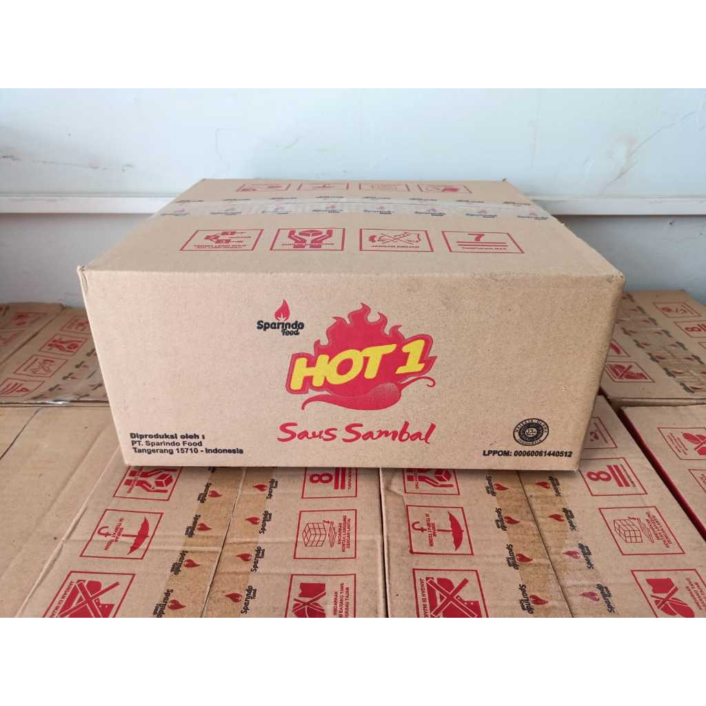 

RK60 HOT1 Saus Sambal Sachet 1 DUS 9 gr x 20 pack